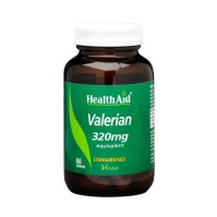 Health Aid Vegan Valerian Root Extract 320mg, Βαλεριάνα Σε Ταμπλέτες, 60 Tabs