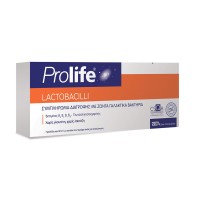 Epsilon Health Prolife Lactobacilli Συμπλήρωμα Διατροφής με Προβιοτικά & Σύμπλεγμα Vitamin-Β, αμπούλες 7x8ml