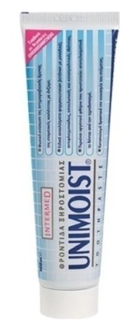 Intermed Unimoist Toothpaste, Οδοντόπαστα για Καθημερινή Φροντίδα Δοντιών & Ούλων 100ml