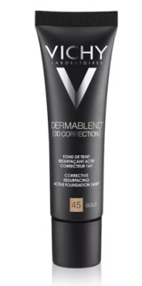 Vichy Dermablend 3D Correction 45 SPF25 Gold Καλυπτικό Make-up  30ml