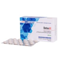 Viogenesis Detox Al Με Πυρίτιο, Ασβέστιο, Βιταμίνες & Φυτικά Εκχυλίσματα, 60Tabs