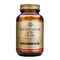Solgar Pantothenic Acid (B5), 550mg Κάψουλες