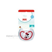 NUK Space Disney Mickey Πιπίλες Σιλικόνης με Οπές Αερισμού & Θήκη Μεταφοράς