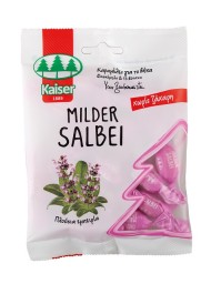 KAISER ΚΑΡΑΜΕΛΕΣ MILDER SALBEI 60g (ΦΑΣΚΟΜΗΛΟ - 13 ΒΟΤΑΝΑ)
