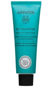 Apivita Eucalyptus Cream Κρεμα με Ευκάλυπτο για Εντριβη στο Στήθος 50ml