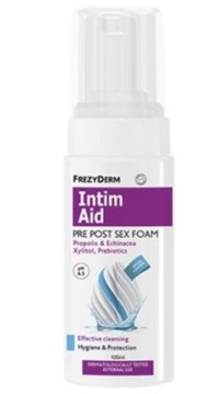 Frezyderm Intim Aid Pre Post Sex Foam pH 4.5 Αφρός Καθαρισμού για Ευαίσθητη Περιοχή, 100ml