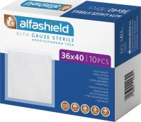 Karabinis Medical Alfashield Sterile Αποστειρωμένες Γάζες 36x40cm 10τμχ