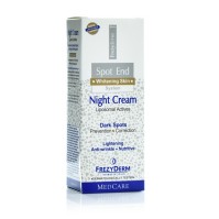 Frezyderm Spot End Whitening Skin System Night Cream Λευκαντική Κρέμα Νύχτας με Λιποσώματα για Πανάδες & Κηλίδες Προσώπου, 50ml