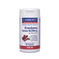 Lamberts Cranberry 18,750mg Συμπλήρωμα Διατροφής για το Ουροποιητικό Σύστημα 60 Ταμπλέτες