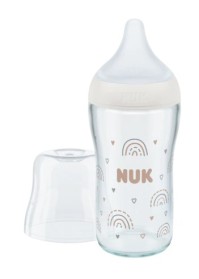 Nuk Perfect Match Γυάλινο Μπιμπερό PP Medium 3m +, 230ml