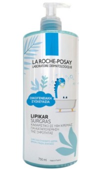 La Roche-Posay Lipikar Surgras Family Size Καθαριστικό Σώματος για το Ξηρό Δέρμα, 750ml