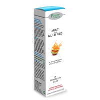 Power Health Multi+ Multi Kids Stevia Παιδικό Πολυβιταμινούχο Συμπλήρωμα Διατροφής Με Γεύση Φράουλα 20 Αναβράζοντα Δισκία