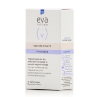 Intermed Eva Intima Restore Ovules Κολπικά Υπόθετα για Τραυματισμούς ή Ήπια Ατροφία, 10τμχ
