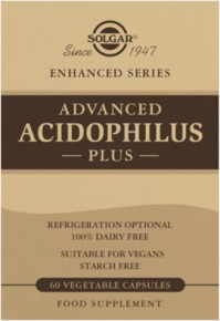 Solgar Advanced Acidophilus Plus 60 Φυτικές Κάψουλες