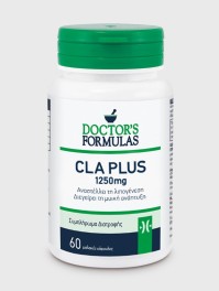 Doctors Formula CLA PLUS 1250mg Συμπλήρωμα Για Αδυνάτισμα Και Μυική Ανάπτυξη 60 Κάψουλες
