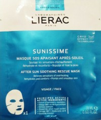 Lierac Sunissime After Sun Soothing Rescue Mask Μάσκα Προσώπου με Άμεση Καταπραϋντική Δράση για Μετά τον Ήλιο, 18ml