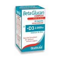 Health Aid Beta Glucan Complex 30 Κάψουλες