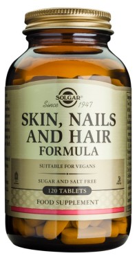 Solgar Hair - Skin - Nails Συμπλήρωμα Διατροφής Για Μαλλιά - Νύχια - Δέρμα, 120 Ταμπλέτες