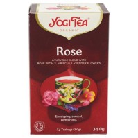 Yogi Tea Rose Βιολογικό Τσάι με Τριαντάφυλλο 17 Φακελάκια 34g