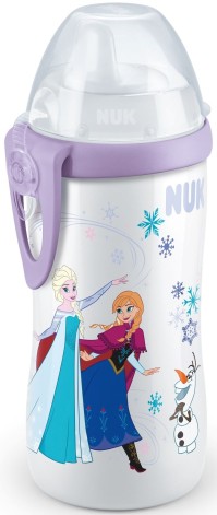 NUK ΚΥΠΕΛΛΟ F.C.KIDDY CUP DISNEY FROZEN WITH CLIP 300ML 12M+