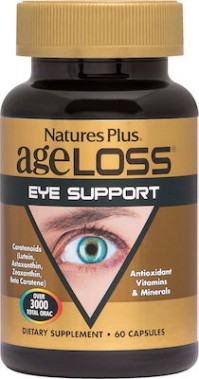 Natures Plus AgeLoss Eye Support Συμπλήρωμα Διατροφής Για Την Όραση 60 Κάψουλες