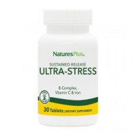 Natures Plus Ultra-Stress Φόρμουλα για Καταπολέμηση Σωματικού Στρες, 30 Δισκία