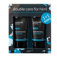 Medisei Panthenol Extra Men Face & Eye Cream 75ml + ΔΩΡΟ Extra Men After Shave Balm 75ml (Ολοκληρωμένη Ανδρική Περιποίηση της Επιδερμίδας)