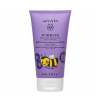 Apivita Mini Bees Παιδική Μαλακτική Κρέμα Μαλλιών Με Μύρτιλο & Μέλι 150ml