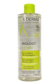 A-Derma Biology Eau Demaquillante Νερό Ντεμακιγιάζ για Πρόσωπο & Μάτια για Κανονική/Μικτή Επιδερμίδα,400ml