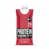 QNT Delicious Protein Shake Tetra  (25g Protein) Strawberry 330ml
