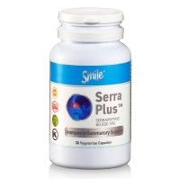 Am Health Smile Serra Plus, ισχυρός συνδυασμός ενζύμων μαζί με Σερεπεπτάση, 30caps