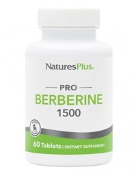 Natures Plus  Pro Berberine 1500, Συμπλήρωμα Διατροφής με Υψηλής Ποιότητας Βερβερίνη  60tabs