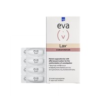 Intermed Eva Intima Lax Constipation για Δυσκοιλιότητα (10 πρωκτικά υπόθετα)