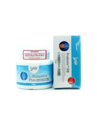 Smile L-Glutamine Plus 250gr & Δώρο Probiotic 10B 3 x 10Caps