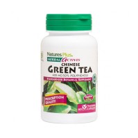 Natures Plus Green Tea 400mg Συμπλήρωμα από Πράσινο Τσάι με Αντιοξειδωτικές Ιδιότητες, 60 Φυτικές Κάψουλες