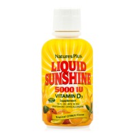 Natures Plus Liquid Sunshine 5000 IU Vitamin D3 Συμπλήρωμα Διατροφής για την Υγεία των Οστών & των Δοντιών 473ml