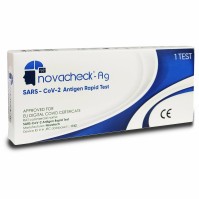 Novacheck Sars CoV-2 Covid-19 Antigen Rapid Test Διαγνωστικό Τεστ Ταχείας Ανίχνευσης Αντιγόνων με Ρινικό Δείγμα 1τμχ