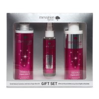 Messinian Spa Mysterious Promo Περιποίησης Glamorous & Mysterious Αφρόλουτρο 300ml & Γαλάκτωμα σώματος 300ml & Hair & Body Mist 100ml
