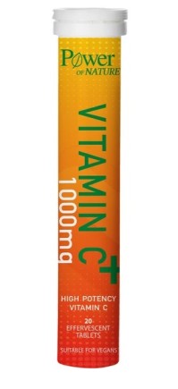 Power Health High Potency Συμπλήρωμα Διατροφής με Βιταμίνη C  για Ενίσχυση του Ανοσοποιητικού 20 Effer.tabs