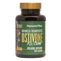 Natures Plus Ostivone Rx Bone 60 ταμπλέτες. Φόρμουλα για τη Δραστική Μείωση των Κινδύνων σε Άτομα με Προδιάθεση στην Οστεοπόρωση ή Προσβεβλημένα από αυτήν.
