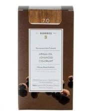 Korres Argan Oil Advanced Colorant Βαφή Μαλλιών 7.0 Ξανθό 50ml