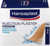 Hansaplast Αδιάβροχα Αυτοκόλλητα Επιθέματα Universal Injection Plaster 40x19mm 100τμχ