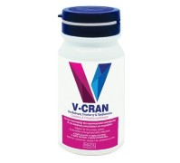 Vencil V-Cran Cranberry & Προβιοτικά Συμπλήρωμα Διατροφής για την Υποστήριξη του Ουροποιητικού Συστήματος & την Αποφυγή Μυκητιάσεων & Λοιμώξεων 60 κάψουλες