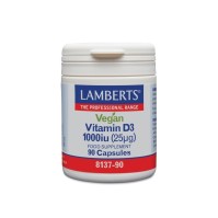 Lamberts Vegan Vitamin D3 1000IU 25mg Συμπλήρωμα Διατροφής για το Ανοσοποιητικό, 90caps
