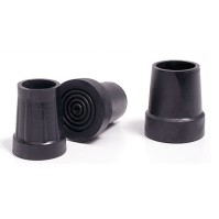 Matsuda Ελαστικά Μπαστουνιών Αντιολισθητικά (Μικρά) Μαύρο Β ζεύγος1τμχ