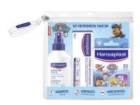Hansaplast Κιτ Περιποίησης Πληγών  Paw Patrol - Σπρέυ για Πληγές 100ml & Κρέμα Επούλωσης Πληγών 50gr & Επιθέματα Paw Patrol 20τμχ