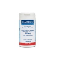 Lamberts Vitamin C 500mg Time Release Βιταμίνη C Βραδείας Απελευθέρωσης 100 Ταμπλέτες