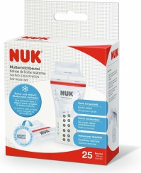 Nuk Σακουλάκια Φύλαξης Μητρικού Γάλακτος 25τμχ