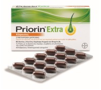 Bayer Priorin Extra Συμπλήρωμα Διατροφής Για Τα Μαλλιά 30 Κάψουλες