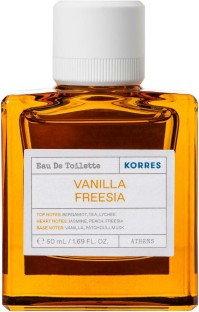 Korres Vanilla Freesia Eau De Toilette Γυναικείο Άρωμα με Γλυκές Νότες Λουλουδιών 50ml